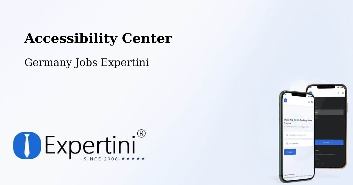 Accessibility Statement – Blumberg - Germany Jobs Expertini