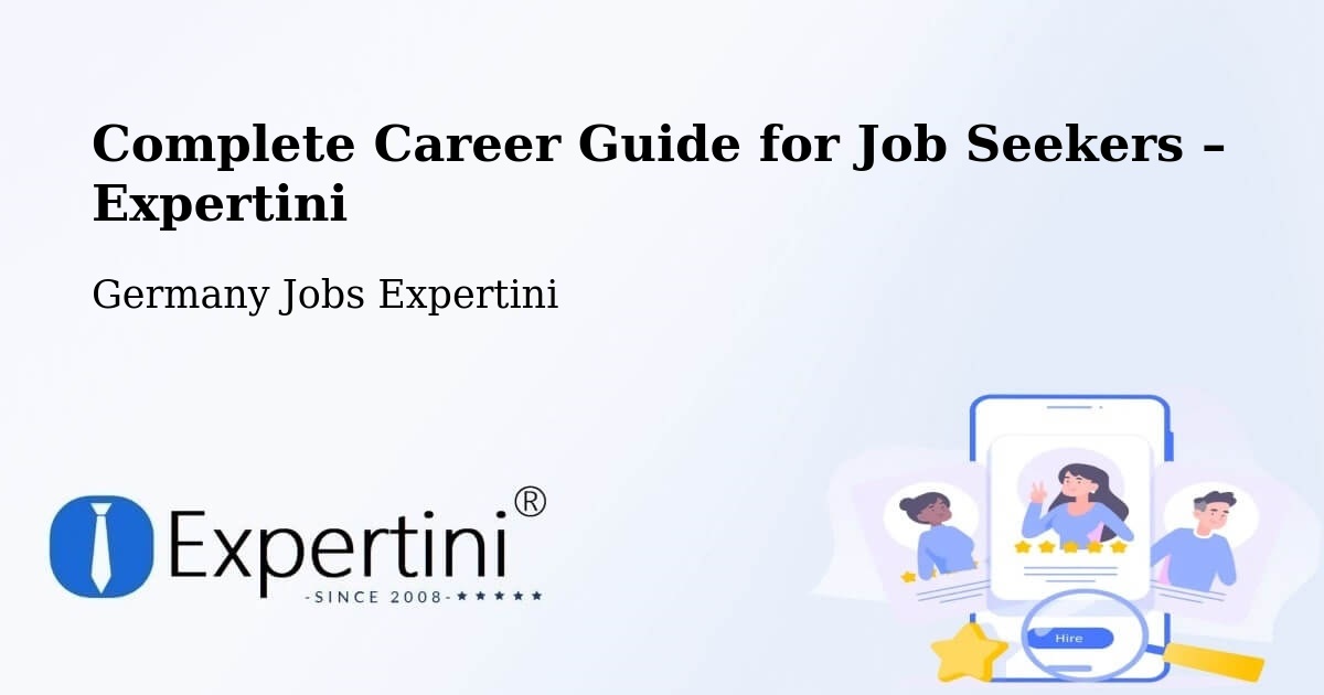 Career Guide for Job Seekers – Blumberg - Blumberg, Germany Jobs Expertini