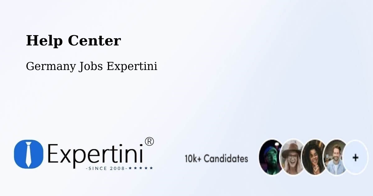Help Center – Blumberg - Germany Jobs Expertini